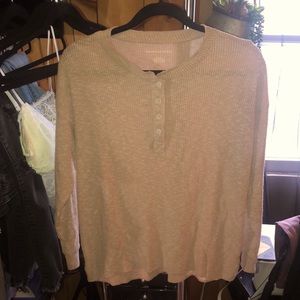 AE soft & sexy plush long sleeve henley